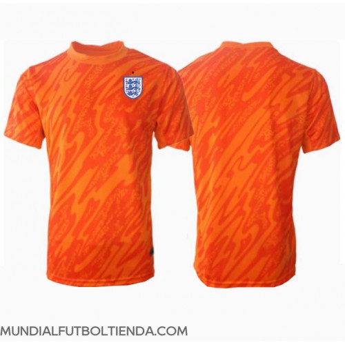 Camiseta Inglaterra Portero Primera Equipación Replica Eurocopa 2024 mangas cortas